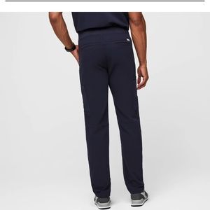 Figs navy blue scrub set